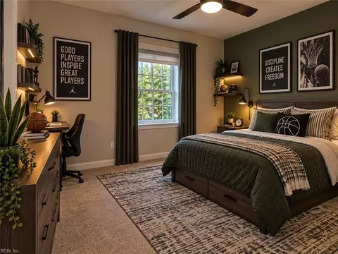 Bedroom - 15 Ruth Cir, Hampton, VA 23666 photo 4 of 8