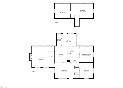 Floorplan - 318 E Gilpin Ave, Norfolk, VA 23503 photo 1 of 3