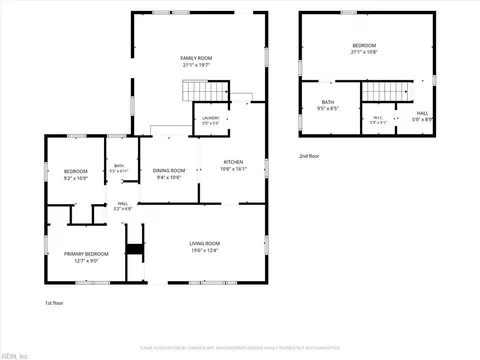 Floorplan - 916 Redstart Ave, Chesapeake, VA 23324 photo 3 of 3