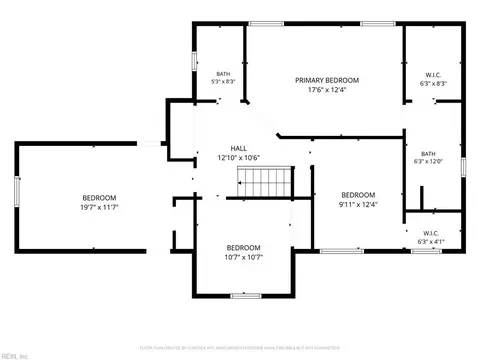 Floorplan - 416 Cardiff St, Hampton, VA 23666 photo 2 of 3