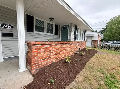 Exterior - 2420 Juniper St, Norfolk, VA 23513 photo 3 of 7