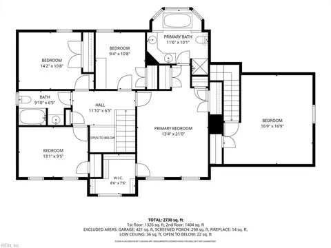 Floorplan - 2608 Level Loop Rd, Virginia Beach, VA 23456 photo 3 of 3