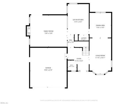 Floorplan - 220 Dunn Cir, Hampton, VA 23666 photo 3 of 3
