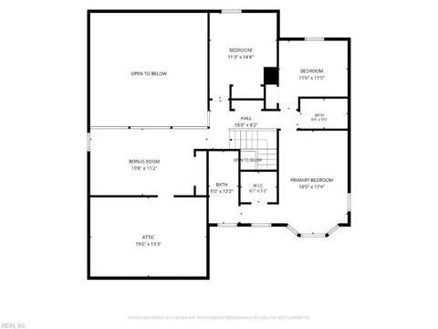 Floorplan - 220 Dunn Cir, Hampton, VA 23666 photo 2 of 3