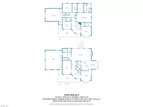 Floorplan - 5573 Echo Ln, Gloucester, VA 23061 photo 1 of 1