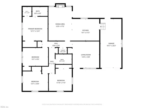 Floorplan - 302 Deaton Dr, Hampton, VA 23669 photo 1 of 1