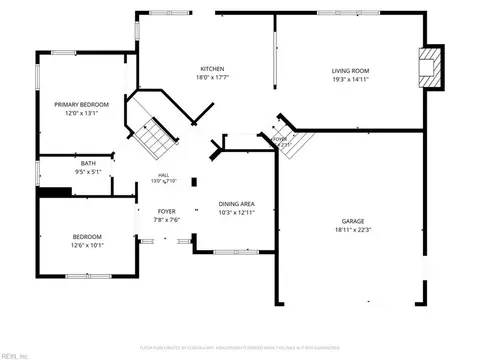 Floorplan - 1816 Sunsprite Loop, Chesapeake, VA 23323 photo 2 of 2