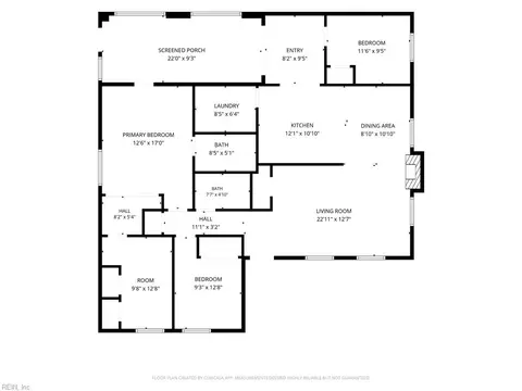 Floorplan - 8165 Sheffield Dr, Gloucester, VA 23061 photo 1 of 1