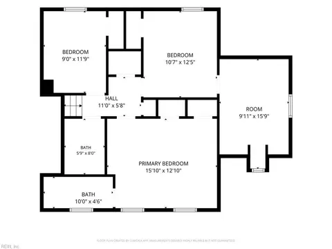 Floorplan - 65 Tide Mill Ln, Hampton, VA 23666 photo 3 of 4