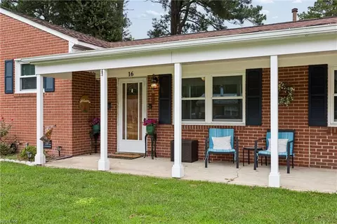 Exterior - 16 Longwood Dr, Hampton, VA 23669 photo 2 of 11