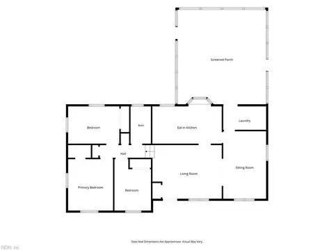 Floorplan - 16 Longwood Dr, Hampton, VA 23669 photo 1 of 1