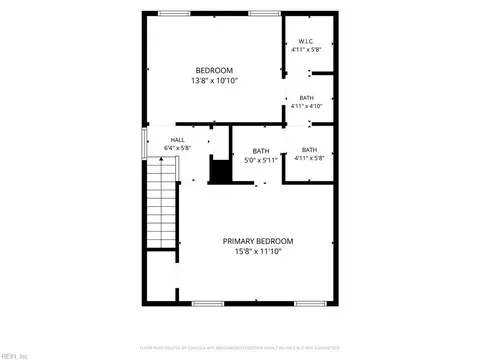 Floorplan - 12 Saxony Pl, Hampton, VA 23669 photo 2 of 2