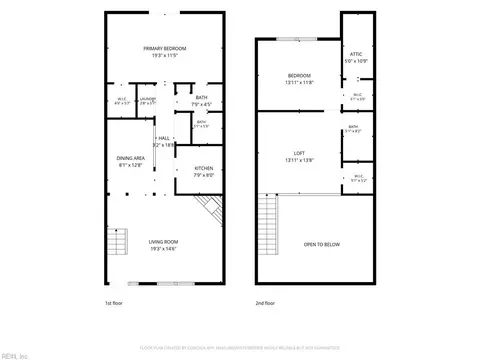 Floorplan - 127 Parkway Dr, Hampton, VA 23669 photo 1 of 2