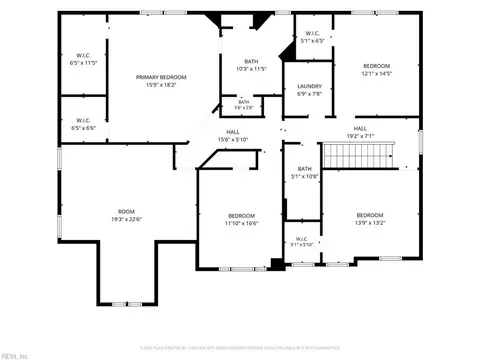 Floorplan - 141 Declaration Ln, Suffolk, VA 23434 photo 2 of 3
