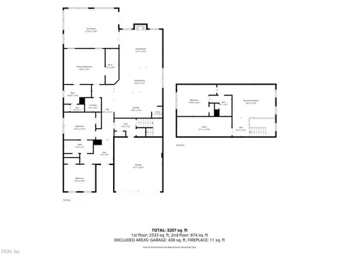 Floorplan - 207 Apprentice Lndg, Williamsburg, VA 23185 photo 3 of 3