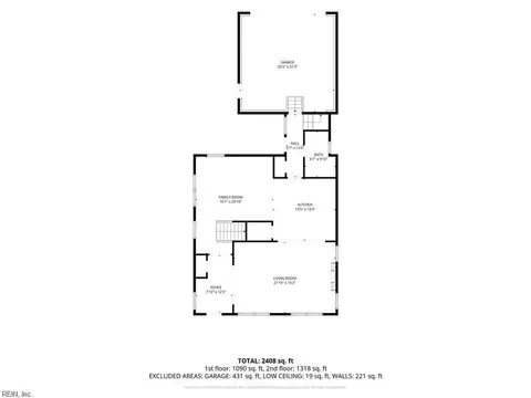 Floorplan - 3123 E Ocean View Ave, Norfolk, VA 23518 photo 2 of 3
