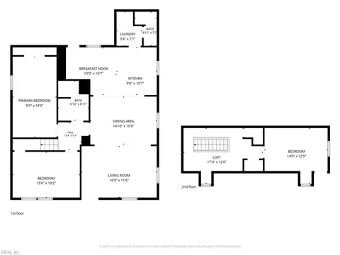 Floorplan - 468 Algonquin Rd, Hampton, VA 23661 photo 2 of 2