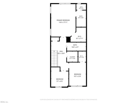 Floorplan - 1304 West Ave, Hampton, VA 23669 photo 2 of 3