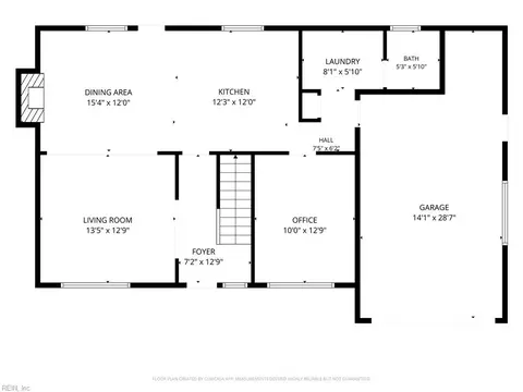 Floorplan - 13 Phyllis Ln, Hampton, VA 23666 photo 1 of 2