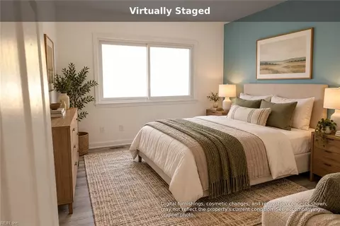 Bedroom - 118 Harris Creek Rd, Hampton, VA 23669 photo 2 of 5