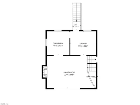 Floorplan - 53 Wheatland Dr, Hampton, VA 23666 photo 3 of 4