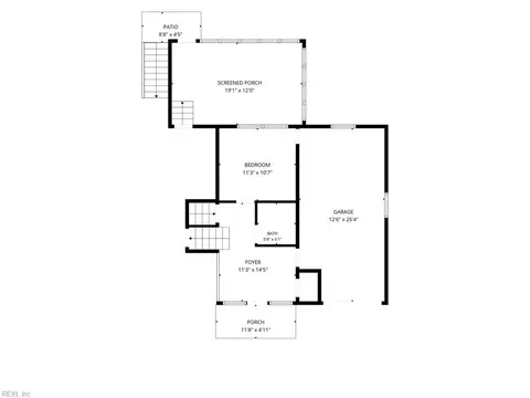 Floorplan - 53 Wheatland Dr, Hampton, VA 23666 photo 2 of 4