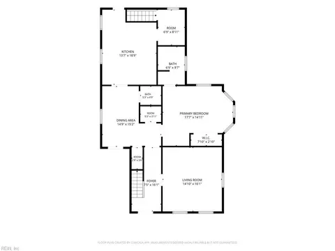 Floorplan - 113 W Main St, Wakefield, VA 23888 photo 1 of 3