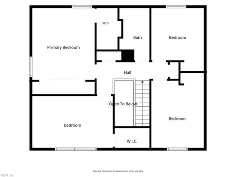 Floorplan - 111 Deerfield Blvd, Hampton, VA 23666 photo 2 of 2