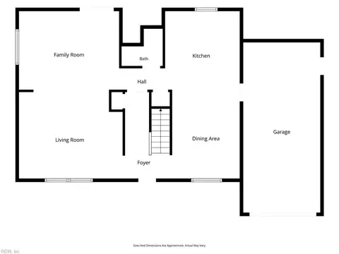 Floorplan - 111 Deerfield Blvd, Hampton, VA 23666 photo 1 of 2