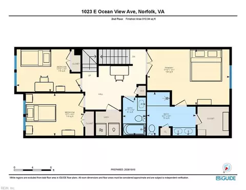 Floorplan - 1023 E Ocean View Ave, Norfolk, VA 23503 photo 3 of 5