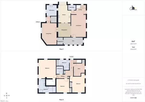 Floorplan - 4701 Pinehurst Ave, Norfolk, VA 23513 photo 1 of 1