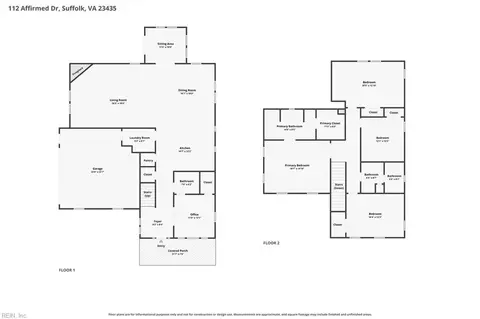 Floorplan - 112 Affirmed Dr, Suffolk, VA 23435 photo 3 of 3