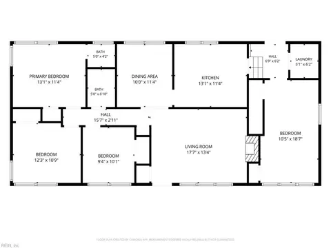 Floorplan - 819 Sharpley Ave, Hampton, VA 23666 photo 1 of 1