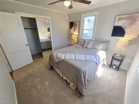 Bedroom - 2814 Rosalee Dr, Hampton, VA 23661 photo 2 of 5