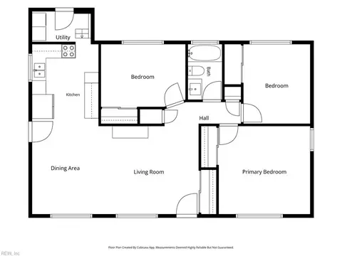 Floorplan - 803 Lemaster Ave, Hampton, VA 23669 photo 2 of 2