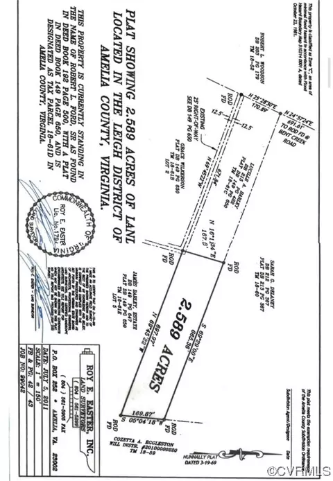 0 Bent Creek Rd, Amelia, VA 23002