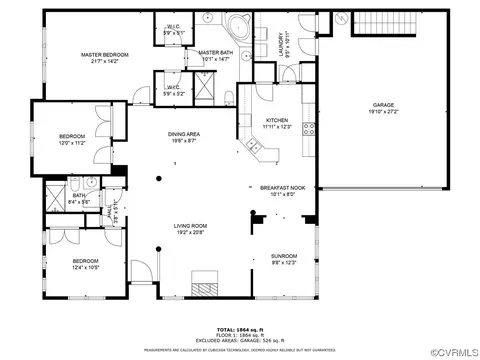 Floorplan - 401 Dunlin Ct, Midlothian, VA 23114 photo 1 of 1
