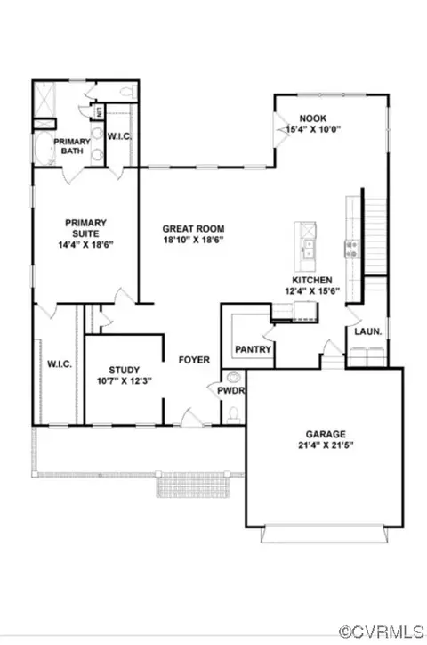 Floorplan - 7106 Maple Summit Ln, Moseley, VA 23120 photo 1 of 2