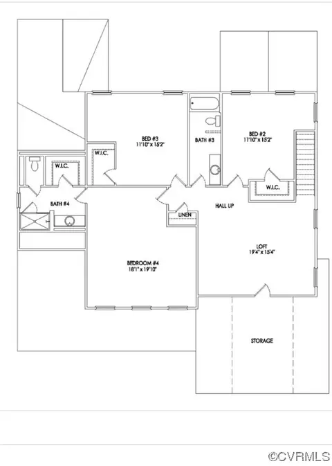 Floorplan - 7106 Maple Summit Ln, Moseley, VA 23120 photo 2 of 2