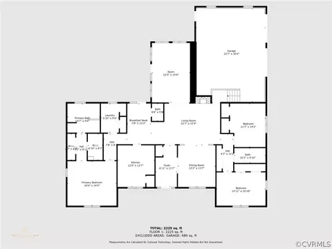 Floorplan - 19801 Harris Dr, Sutherland, VA 23885 photo 1 of 1