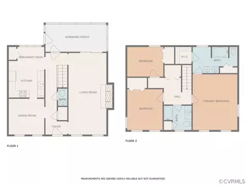Floorplan - 7606 Flag Tail Dr, Midlothian, VA 23112 photo 1 of 1