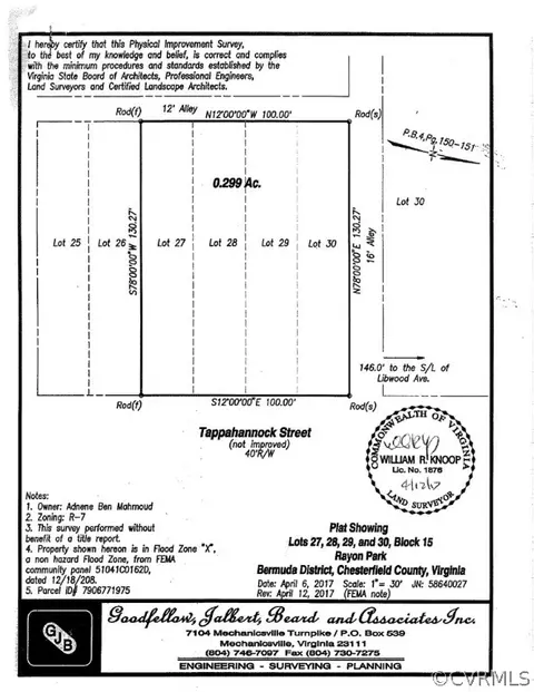 7706 Tappahannock St, Richmond, VA 23237