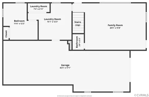Floorplan - 7706 Comanche Dr, Richmond, VA 23225 photo 2 of 2