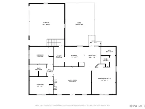 Floorplan - 201 Pleasant View Dr, Aylett, VA 23009 photo 2 of 2