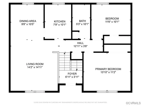 Floorplan - 5950 Warwick Rd, Richmond, VA 23224 photo 2 of 2