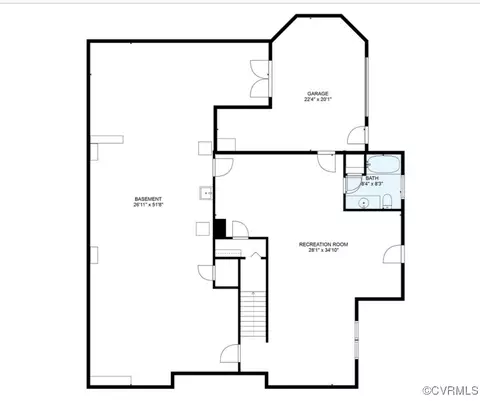 Floorplan - 12211 Iron Forge Dr, Midlothian, VA 23113 photo 3 of 3