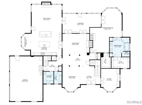 Floorplan - 12211 Iron Forge Dr, Midlothian, VA 23113 photo 1 of 3