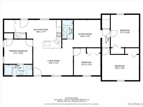 Floorplan - 8519 Claiborne Rd, Sutherland, VA 23885 photo 1 of 1