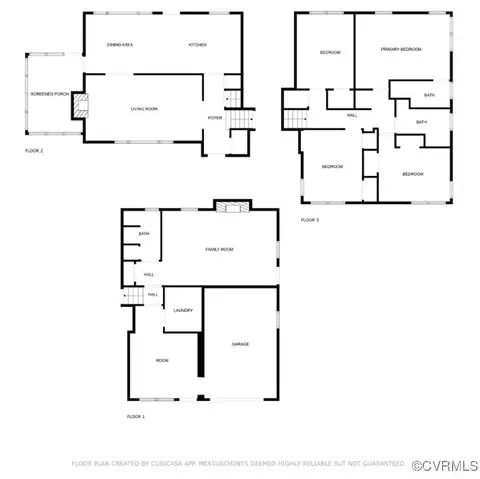 Floorplan - 3454 Warner Rd, Richmond, VA 23225 photo 1 of 1