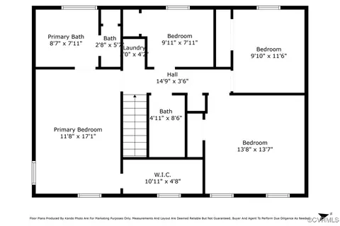 Floorplan - 11202 Heathstead Rd, Chester, VA 23831 photo 1 of 3